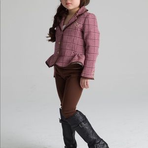 Janie And Jack Equestrian Blazer & Riding Pants 4T